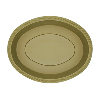 LARGE OVAL PLATE (SOUP)